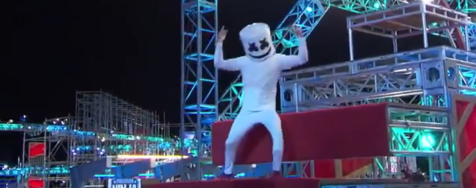 Is This Really Marshmello On Ninja Warrior? C89.5