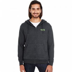 Club 89.5 Heather-Grey Hoodie