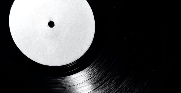 close up photo of vinyl disc