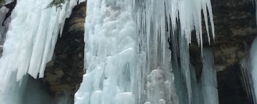 "Ice Curtains". Credit: Pictured Rocks National Lakeshore, National Park Service, public domain.