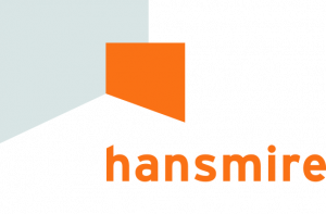 Blue and Orange Logo for Hansmire Builders