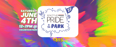 Seattle Pride In The Park Logo Saturday June 4, 2022 – 12-7 PM