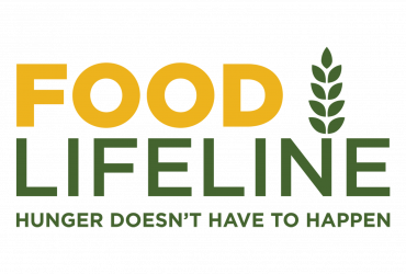 Food Lifeline logo with the words "hunger doesn't have to happen" below