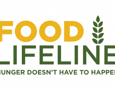 Food Lifeline logo with the words "hunger doesn't have to happen" below
