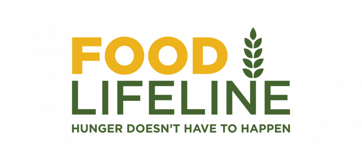 Food Lifeline logo with the words "hunger doesn't have to happen" below