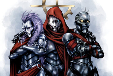 The album cover for Electronic Saviors
