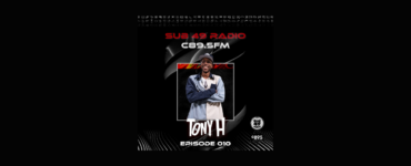 Cover art for Sub 49 Radio features "C89.5FM" and "Episode 010" with "Tony H" in bold letters. A smiling person wearing glasses stands in the center, wearing a two-toned shirt and cap. The background is dark with abstract designs.