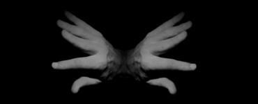 A screengrab from the music video for "Tosca's Kiss" by Pig